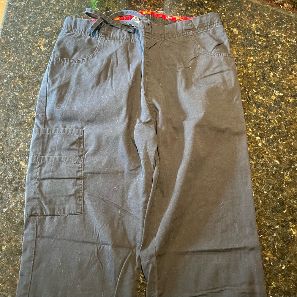 Grey Dickies scrub pants